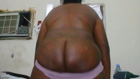 Black Fat Sissy Shaking His Ass