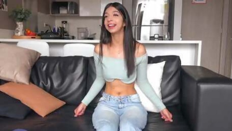 Tiny 18 Year Old Latina Ass Eaten And Pussy Fucked In Fake Model Casting