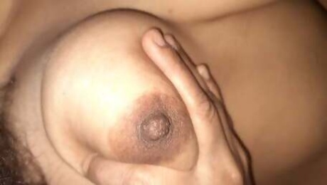 Village girl boob show